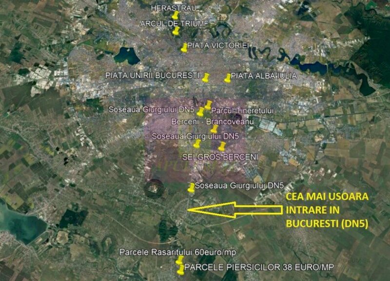 Teren constructie casa - 1 Decembrie - Zona Metropolitana Bucuresti